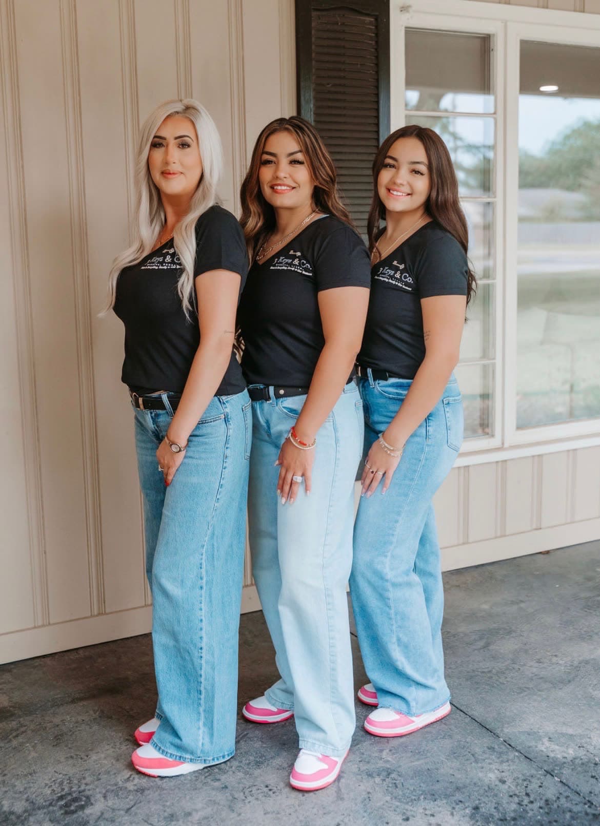 Misty Dockers, Rena Anaya, and Annalisa Anaya, the family team behind 3 Keys & Co. in Wichita, Kansas